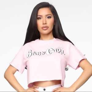 (2/$20) Fashion Nova Jade Baby Crop Top